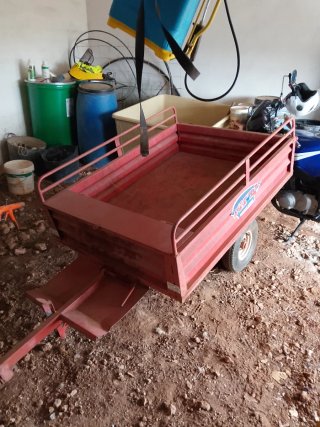 Remolque para motocultor