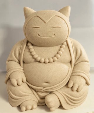 Figura Snorlax Buddha