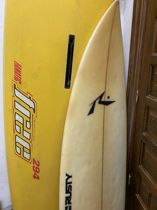 2 Tablas de Surf: Fanatic y Rusty