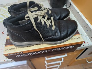 Botas Skechers Negras