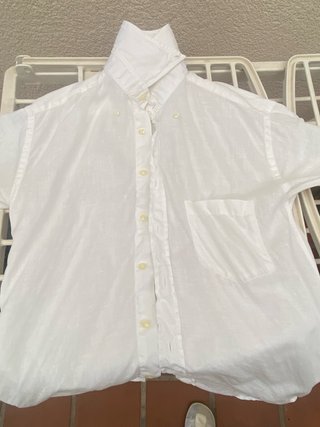 Camisa de Lino Gant Blanca Talla M