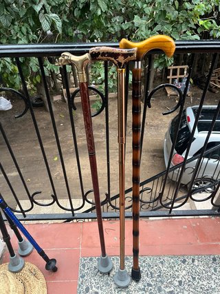 Set de 5 Bastones de Apoyo