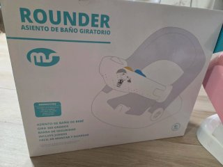 Asiento de Baño Giratorio para Bebé