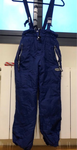 Pantalón de esquí infantil azul