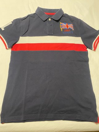 Polo Hackett Azul Talla S