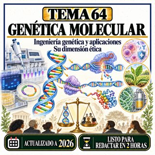 Temario Oposiciones Biología y Geología: Tema 64