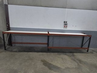 Banco Taller Metálico 4,80m (2 Módulos)