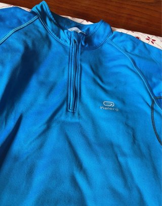 Sudadera deportiva Kalenji azul
