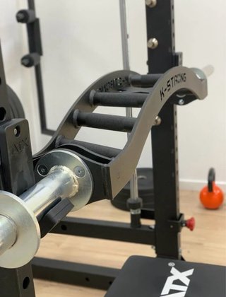 Barra Curvada K-STRONG para Gimnasio