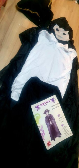 Disfraz Fantasma de la Ópera Talla M