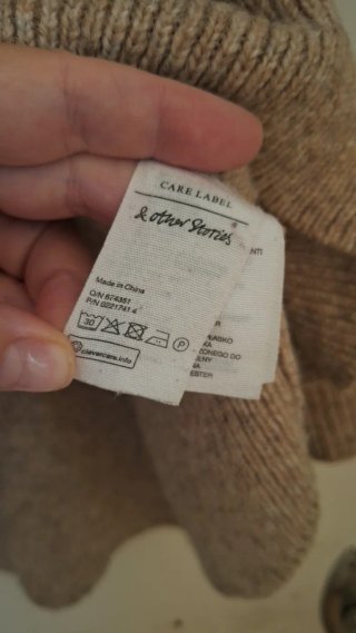 Jersey largo &Other Stories Beige Talla L