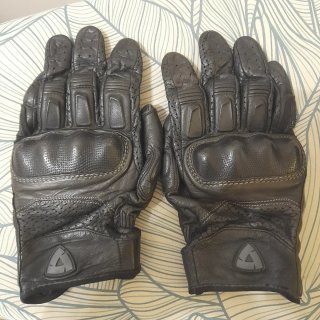 Guanti moto rev'it!  Vera Pelle