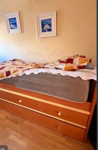 CAMA NIDO DOS COLCHONES Y CAJONES