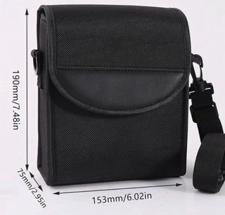 Funda para prismáticos negra