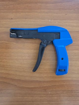 Alicate para bridas azul