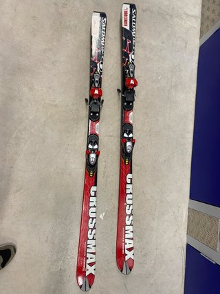 Esquís Salomon Crossmax 160 cm + Fijaciones Salomo