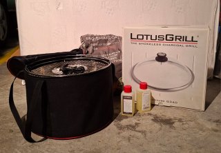 Barbacoa LotusGrill G340 como nueva