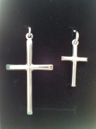Cruces de Plata 925 macizas