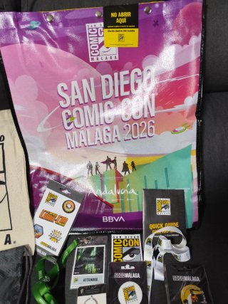 Lote Comic Con San Diego Málaga 2026