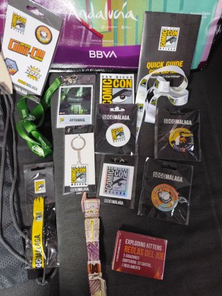 Lote Comic Con San Diego Málaga 2026