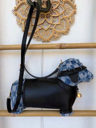 Bolso Bandolera con Forma de Perro