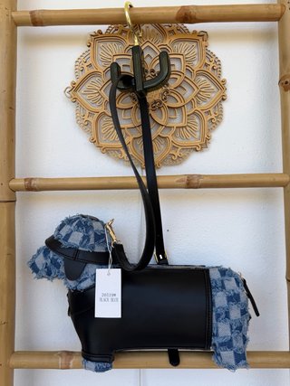 Bolso Bandolera con Forma de Perro