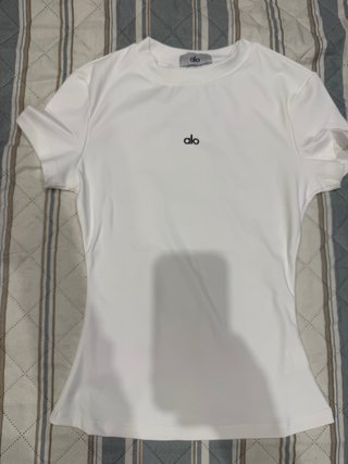 Camiseta Alo Yoga Blanca Talla S