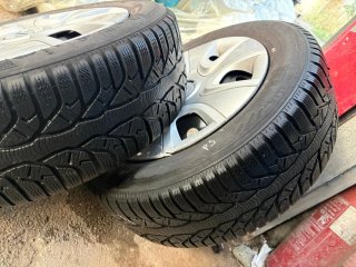 Set 4 Cerchi in Ferro con Copricerchi Renault