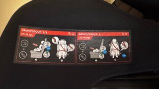 Silla de coche Babyauto ISOFIX Grupo 2/3