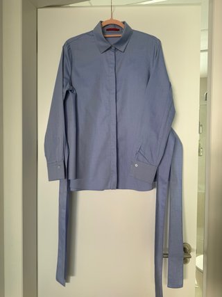 Camisa Carolina Herrera Azul