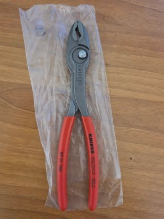 Alicate de presión Knipex recto 200mm