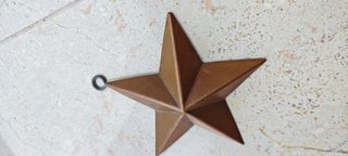 Stella Decorativa Rame Artigianale Vintage moule