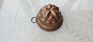 Stampo Rame Vintage Budino Gelatina Rustica