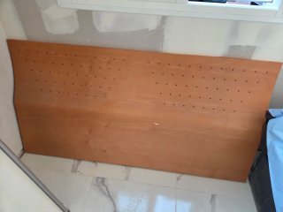 Cabezal de cama de roble 150cm