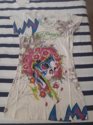 Camiseta Ed Hardy con Estampado
