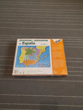 Puzzle Provincias y Autonomías de España Diset