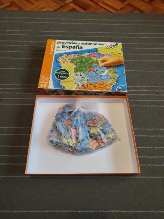 Puzzle Provincias y Autonomías de España Diset