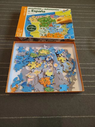 Puzzle Provincias y Autonomías de España Diset