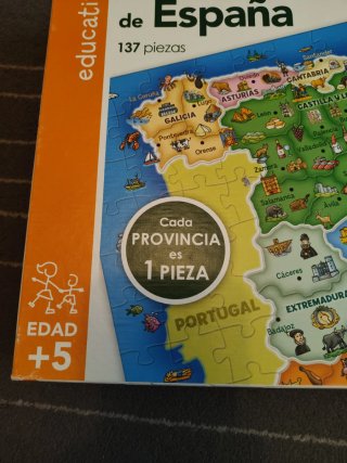 Puzzle Provincias y Autonomías de España Diset