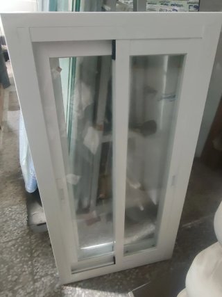 2 Ventanas de aluminio corrrderas nuevas 60 x 110