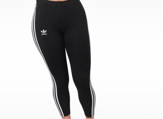 Leggings Adidas Negros 3 Stripes