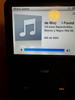 iPod Classic 160 GB Plata