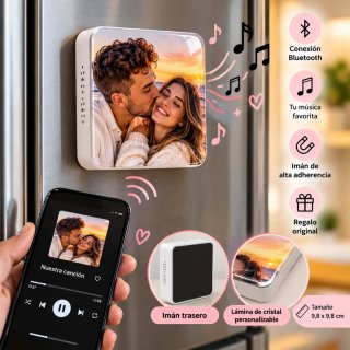 Imán Musical Personalizado Foto/Regalo original