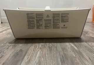 Bañera bebé Stokke Flexi Bath blanca y gris plegab