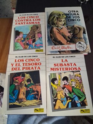 4 libros del club de los 5