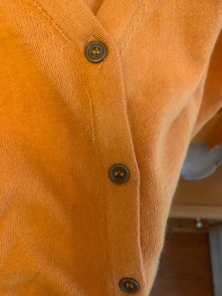 Rebeca  de algodon Sfera Naranja Talla M