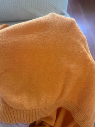 Rebeca  de algodon Sfera Naranja Talla M