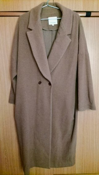 Abrigo oversize Rita Row marrón