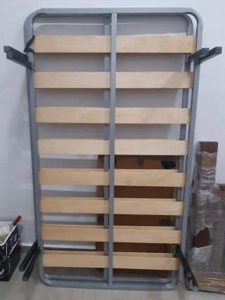 Somier 90/105 cm Metal y Madera.