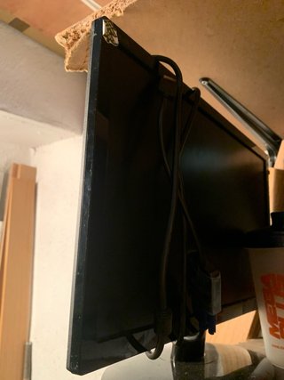 Televisión y monitor de 17 pulgadas